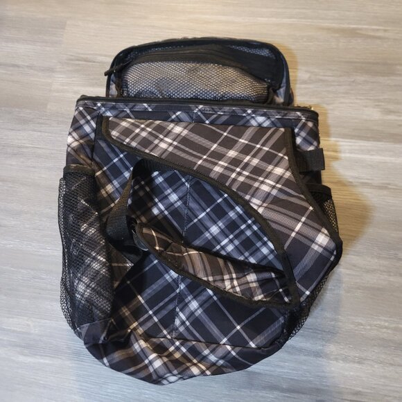 Thirty-One Embroidered "B" Cross Body Sling Backpack - Picture 3 of 3